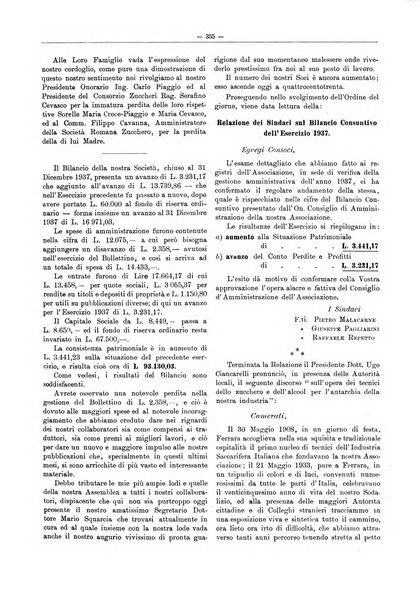 L'industria saccarifera italiana Bollettino mensile del Consorzio nazionale produttori zucchero e dell'Associazione italiana delle industrie dello zucchero e dell'alcool