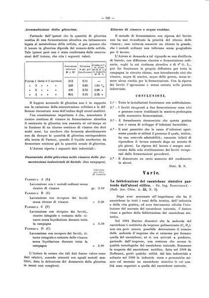 L'industria saccarifera italiana Bollettino mensile del Consorzio nazionale produttori zucchero e dell'Associazione italiana delle industrie dello zucchero e dell'alcool