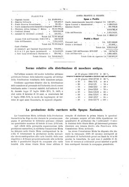 L'industria saccarifera italiana Bollettino mensile del Consorzio nazionale produttori zucchero e dell'Associazione italiana delle industrie dello zucchero e dell'alcool