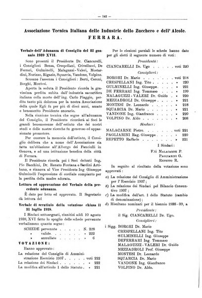 L'industria saccarifera italiana Bollettino mensile del Consorzio nazionale produttori zucchero e dell'Associazione italiana delle industrie dello zucchero e dell'alcool