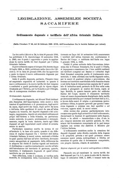 L'industria saccarifera italiana Bollettino mensile del Consorzio nazionale produttori zucchero e dell'Associazione italiana delle industrie dello zucchero e dell'alcool