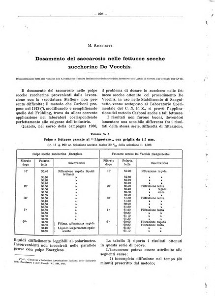 L'industria saccarifera italiana Bollettino mensile del Consorzio nazionale produttori zucchero e dell'Associazione italiana delle industrie dello zucchero e dell'alcool