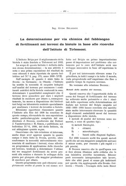 L'industria saccarifera italiana Bollettino mensile del Consorzio nazionale produttori zucchero e dell'Associazione italiana delle industrie dello zucchero e dell'alcool