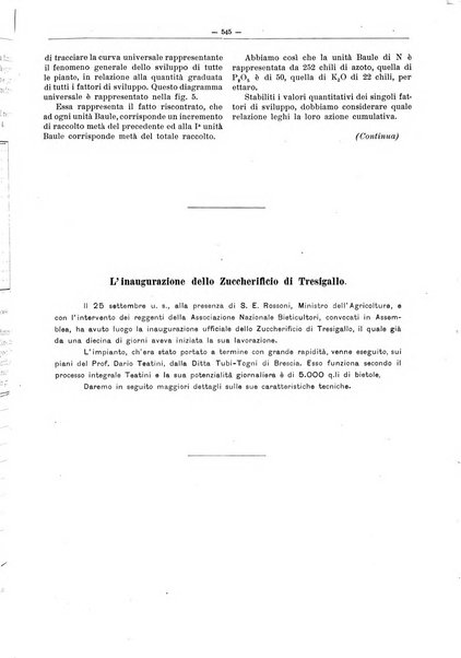 L'industria saccarifera italiana Bollettino mensile del Consorzio nazionale produttori zucchero e dell'Associazione italiana delle industrie dello zucchero e dell'alcool