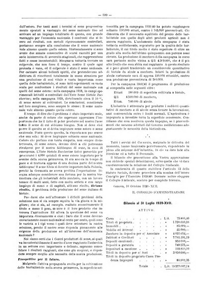 L'industria saccarifera italiana Bollettino mensile del Consorzio nazionale produttori zucchero e dell'Associazione italiana delle industrie dello zucchero e dell'alcool