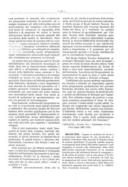 L'industria saccarifera italiana Bollettino mensile del Consorzio nazionale produttori zucchero e dell'Associazione italiana delle industrie dello zucchero e dell'alcool