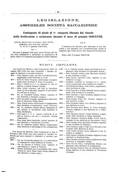 L'industria saccarifera italiana Bollettino mensile del Consorzio nazionale produttori zucchero e dell'Associazione italiana delle industrie dello zucchero e dell'alcool