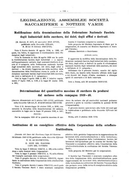 L'industria saccarifera italiana Bollettino mensile del Consorzio nazionale produttori zucchero e dell'Associazione italiana delle industrie dello zucchero e dell'alcool