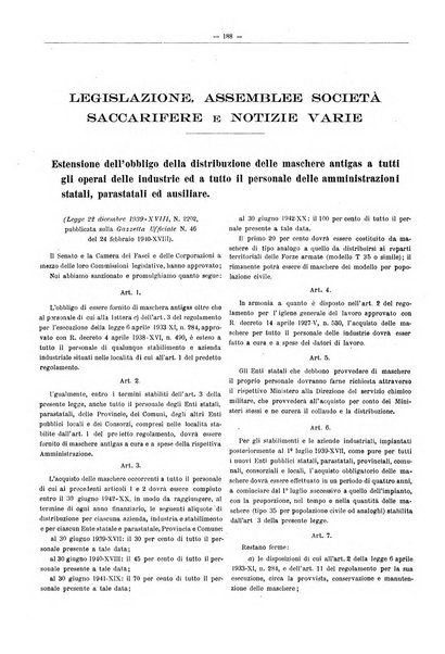 L'industria saccarifera italiana Bollettino mensile del Consorzio nazionale produttori zucchero e dell'Associazione italiana delle industrie dello zucchero e dell'alcool