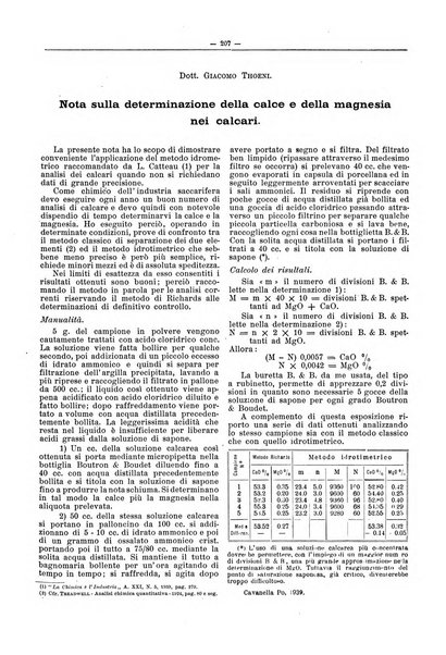 L'industria saccarifera italiana Bollettino mensile del Consorzio nazionale produttori zucchero e dell'Associazione italiana delle industrie dello zucchero e dell'alcool