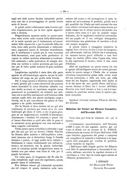 L'industria saccarifera italiana Bollettino mensile del Consorzio nazionale produttori zucchero e dell'Associazione italiana delle industrie dello zucchero e dell'alcool