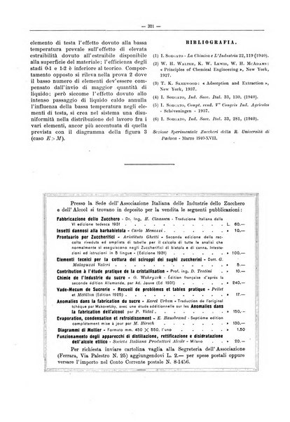 L'industria saccarifera italiana Bollettino mensile del Consorzio nazionale produttori zucchero e dell'Associazione italiana delle industrie dello zucchero e dell'alcool