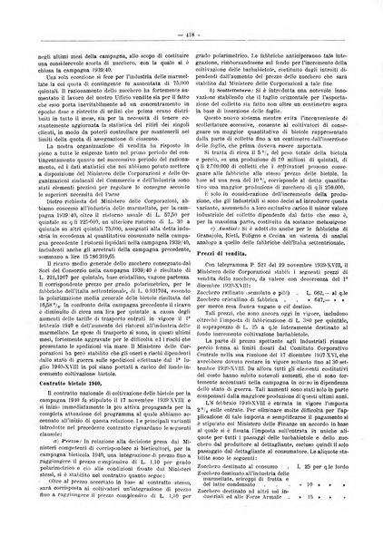 L'industria saccarifera italiana Bollettino mensile del Consorzio nazionale produttori zucchero e dell'Associazione italiana delle industrie dello zucchero e dell'alcool