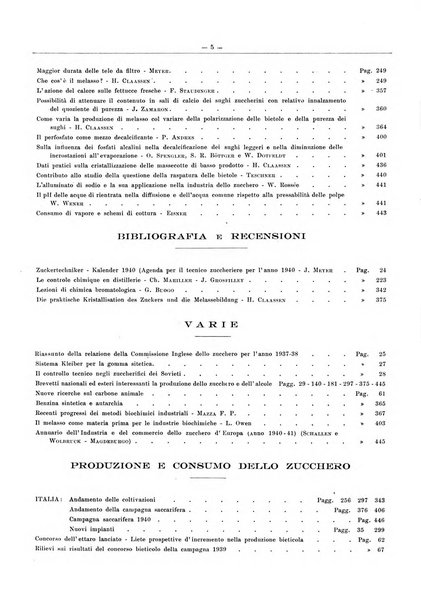 L'industria saccarifera italiana Bollettino mensile del Consorzio nazionale produttori zucchero e dell'Associazione italiana delle industrie dello zucchero e dell'alcool