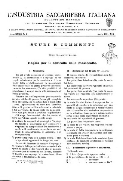 L'industria saccarifera italiana Bollettino mensile del Consorzio nazionale produttori zucchero e dell'Associazione italiana delle industrie dello zucchero e dell'alcool