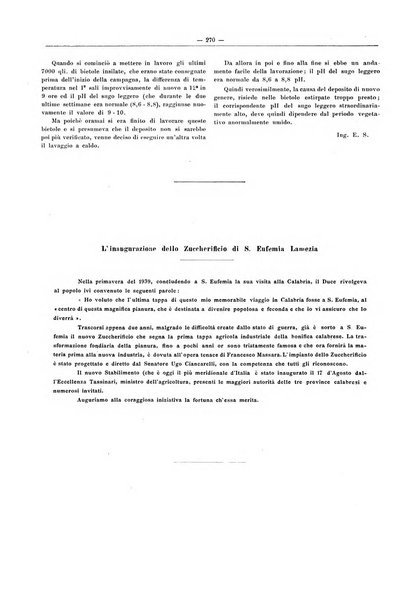 L'industria saccarifera italiana Bollettino mensile del Consorzio nazionale produttori zucchero e dell'Associazione italiana delle industrie dello zucchero e dell'alcool