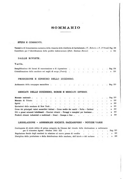 L'industria saccarifera italiana Bollettino mensile del Consorzio nazionale produttori zucchero e dell'Associazione italiana delle industrie dello zucchero e dell'alcool