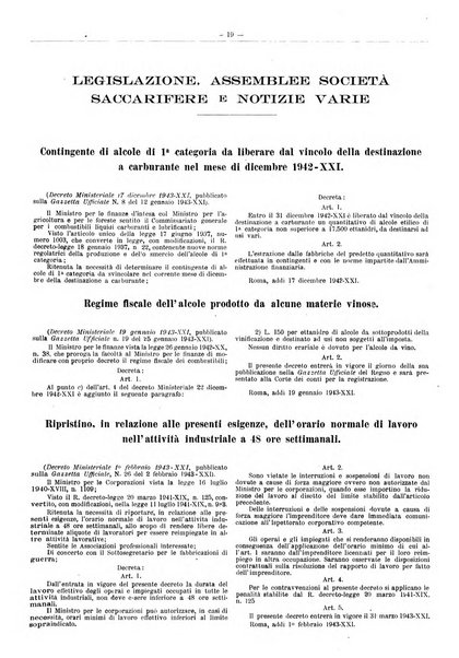 L'industria saccarifera italiana Bollettino mensile del Consorzio nazionale produttori zucchero e dell'Associazione italiana delle industrie dello zucchero e dell'alcool