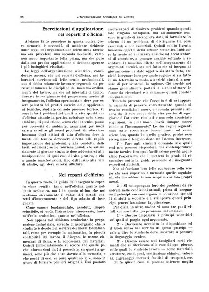 L'organizzazione scientifica del lavoro rivista dell'Ente nazionale italiano per l'organizzazione scientifica del lavoro