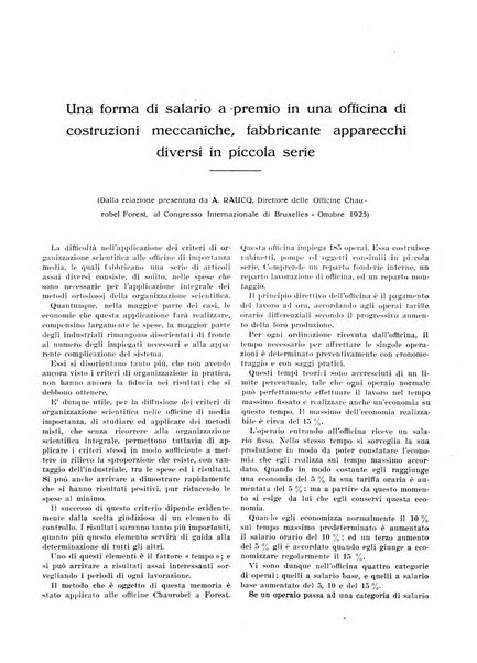 L'organizzazione scientifica del lavoro rivista dell'Ente nazionale italiano per l'organizzazione scientifica del lavoro