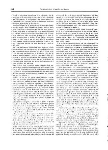 L'organizzazione scientifica del lavoro rivista dell'Ente nazionale italiano per l'organizzazione scientifica del lavoro