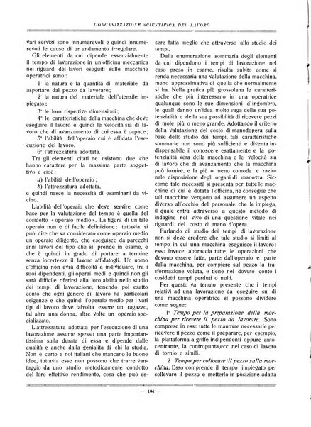 L'organizzazione scientifica del lavoro rivista dell'Ente nazionale italiano per l'organizzazione scientifica del lavoro