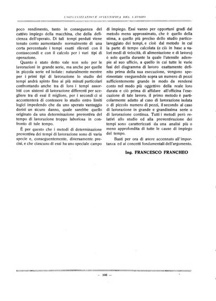 L'organizzazione scientifica del lavoro rivista dell'Ente nazionale italiano per l'organizzazione scientifica del lavoro