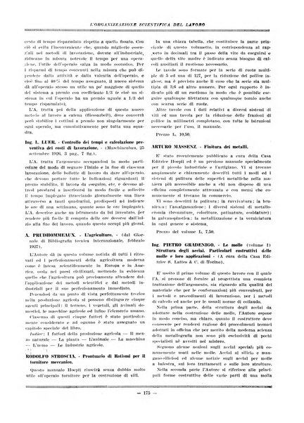 L'organizzazione scientifica del lavoro rivista dell'Ente nazionale italiano per l'organizzazione scientifica del lavoro