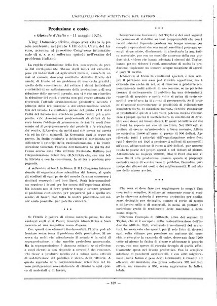 L'organizzazione scientifica del lavoro rivista dell'Ente nazionale italiano per l'organizzazione scientifica del lavoro