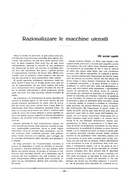 L'organizzazione scientifica del lavoro rivista dell'Ente nazionale italiano per l'organizzazione scientifica del lavoro