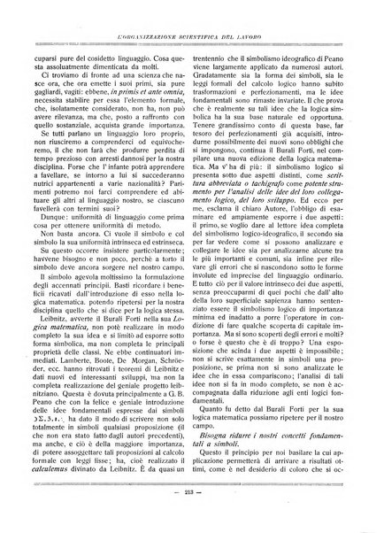 L'organizzazione scientifica del lavoro rivista dell'Ente nazionale italiano per l'organizzazione scientifica del lavoro