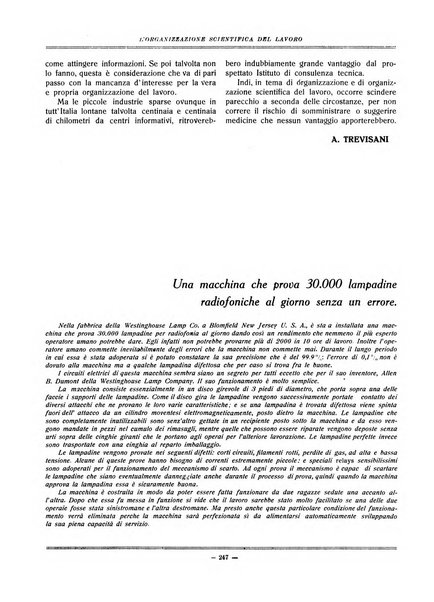 L'organizzazione scientifica del lavoro rivista dell'Ente nazionale italiano per l'organizzazione scientifica del lavoro