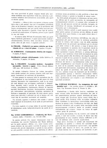 L'organizzazione scientifica del lavoro rivista dell'Ente nazionale italiano per l'organizzazione scientifica del lavoro