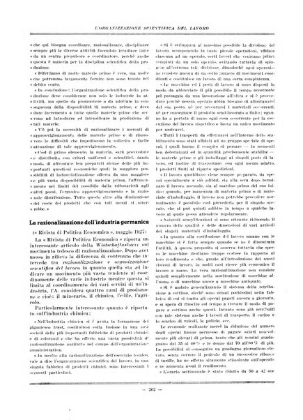 L'organizzazione scientifica del lavoro rivista dell'Ente nazionale italiano per l'organizzazione scientifica del lavoro