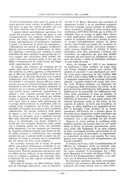 L'organizzazione scientifica del lavoro rivista dell'Ente nazionale italiano per l'organizzazione scientifica del lavoro