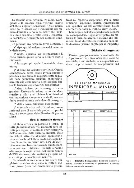 L'organizzazione scientifica del lavoro rivista dell'Ente nazionale italiano per l'organizzazione scientifica del lavoro