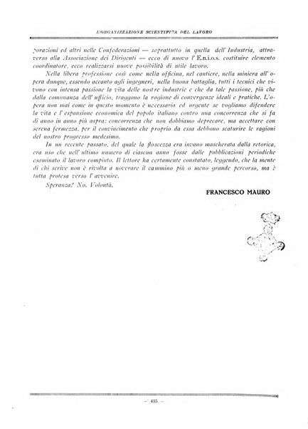 L'organizzazione scientifica del lavoro rivista dell'Ente nazionale italiano per l'organizzazione scientifica del lavoro