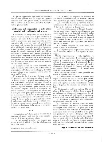 L'organizzazione scientifica del lavoro rivista dell'Ente nazionale italiano per l'organizzazione scientifica del lavoro