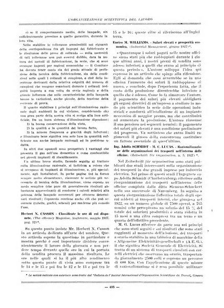 L'organizzazione scientifica del lavoro rivista dell'Ente nazionale italiano per l'organizzazione scientifica del lavoro