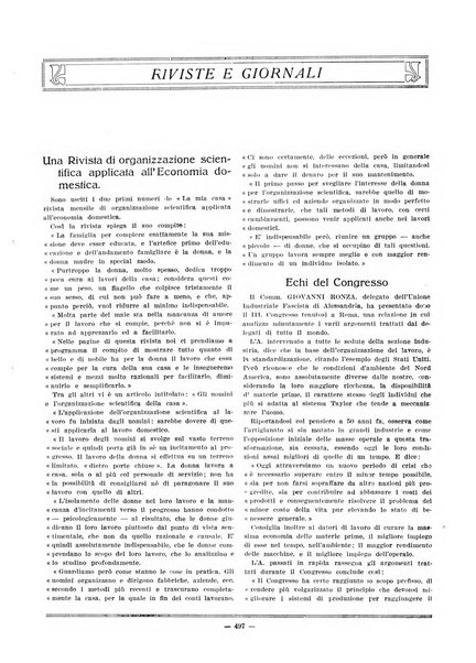 L'organizzazione scientifica del lavoro rivista dell'Ente nazionale italiano per l'organizzazione scientifica del lavoro