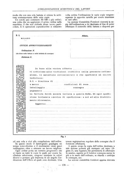 L'organizzazione scientifica del lavoro rivista dell'Ente nazionale italiano per l'organizzazione scientifica del lavoro