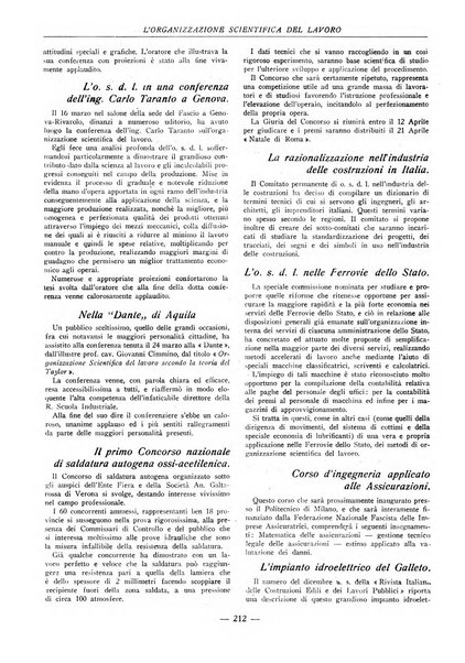 L'organizzazione scientifica del lavoro rivista dell'Ente nazionale italiano per l'organizzazione scientifica del lavoro