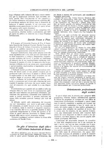 L'organizzazione scientifica del lavoro rivista dell'Ente nazionale italiano per l'organizzazione scientifica del lavoro