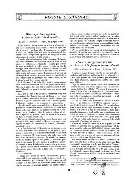 L'organizzazione scientifica del lavoro rivista dell'Ente nazionale italiano per l'organizzazione scientifica del lavoro