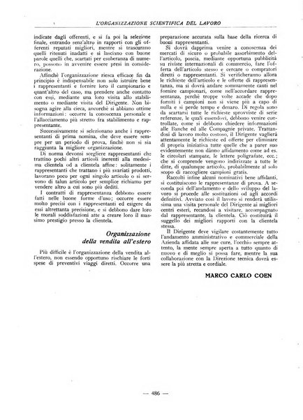 L'organizzazione scientifica del lavoro rivista dell'Ente nazionale italiano per l'organizzazione scientifica del lavoro