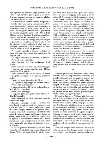 L'organizzazione scientifica del lavoro rivista dell'Ente nazionale italiano per l'organizzazione scientifica del lavoro