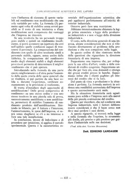 L'organizzazione scientifica del lavoro rivista dell'Ente nazionale italiano per l'organizzazione scientifica del lavoro