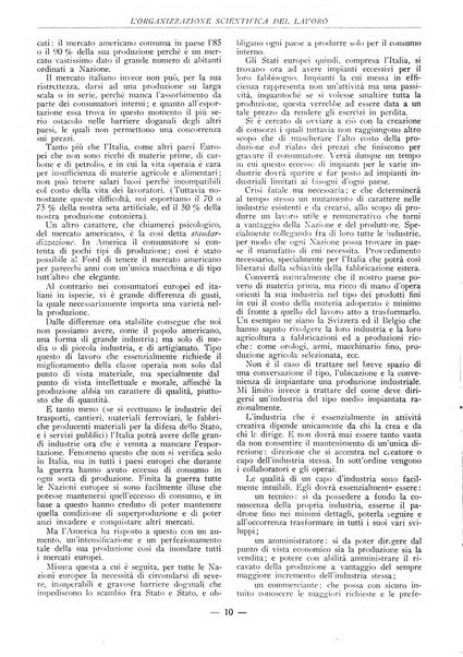 L'organizzazione scientifica del lavoro rivista dell'Ente nazionale italiano per l'organizzazione scientifica del lavoro