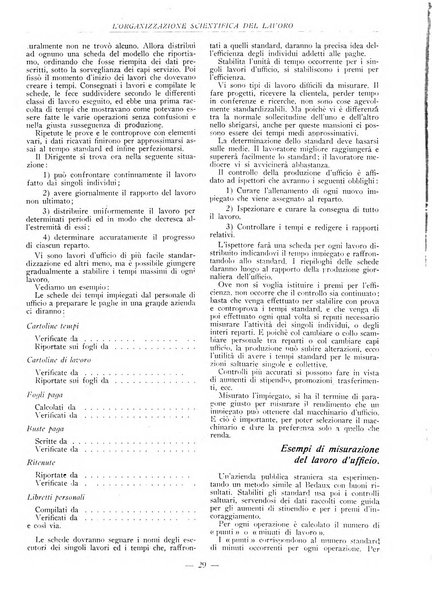 L'organizzazione scientifica del lavoro rivista dell'Ente nazionale italiano per l'organizzazione scientifica del lavoro