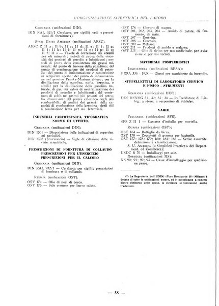 L'organizzazione scientifica del lavoro rivista dell'Ente nazionale italiano per l'organizzazione scientifica del lavoro